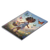 Whimsical Girl Notebook Notizblock (Linke Seite)