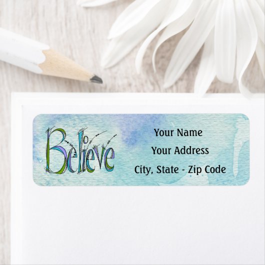 Whimsical Glaube Handschrift (Insitu)