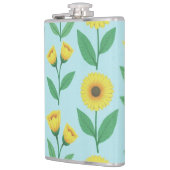 Whimsical Glee Bloom Flachmann (Links)