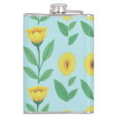 Whimsical Glee Bloom Flachmann (Rückseite)