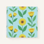 Whimsical Glee Bloom Notizblock (Vorderseite)