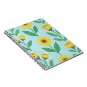 Whimsical Glee Bloom Notizblock (Rechte Seite)