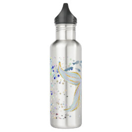 Whimsical Glitzer Meerjungjacht Edelstahlflasche