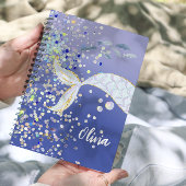 Whimsical Glitzer Meerjungjacht Planer