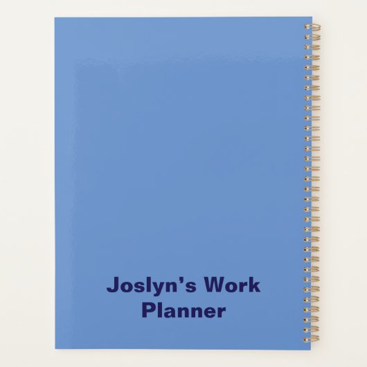 Whimsical Gnome 2024 Planer, Gnome 2024 Planer (Rückseite)