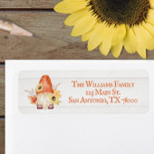 Whimsical Gnome Fall Rücksendeadresse