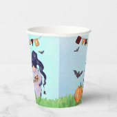 Whimsical Gnome Halloween Pappbecher (Rechts)