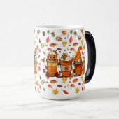 Whimsical Gnome Pumkin Latte Tasse (VorderseiteRechts)