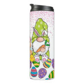 Whimsical Gnomes feiern Ostern Thermosbecher (Nach rechts gedreht)