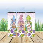 Whimsical Gnomes feiern Ostern Thermosbecher