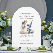 Whimsical Gnomes Fun Wedding Invitation  Einladung