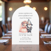 Whimsical Gnomes Fun Wedding Invitation  Einladung