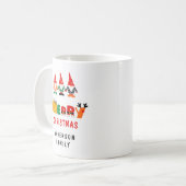 Whimsical Gnomes Spielerische Schriftart & Name We Kaffeetasse (Vorderseite Links)
