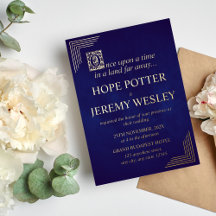 Whimsical Gold Lila Storybook Fairy Tale Castel