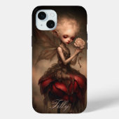 Whimsical Gothic Fairy Dark Fantasy Personalisiert Case-Mate iPhone Hülle (Rückseite)