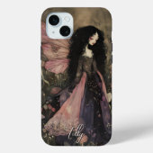 Whimsical Gothic Fairy Dark Fantasy Personalisiert Case-Mate iPhone Hülle (Rückseite)
