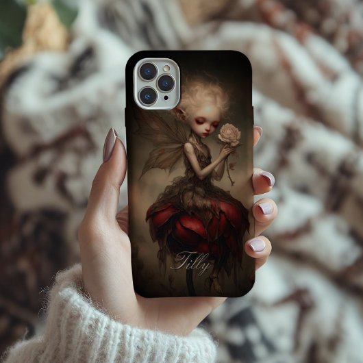 Whimsical Gothic Fairy Dark Fantasy Personalisiert Case-Mate iPhone Hülle