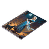 Whimsical Gothic Fantasy Princess Notizblock (Linke Seite)