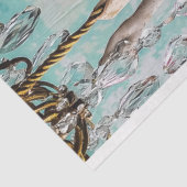 Whimsical Gothic Gargoyle Fairy Decoupage Seidenpapier (Ausschnitt)