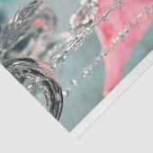 Whimsical Gothic Gargoyle Fairy Pink Wings Seidenpapier (Ausschnitt)