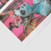 Whimsical Gothic Paris Gargoyle Decoupage Seidenpapier (Ausschnitt)