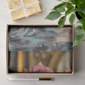 Whimsical Gothic Paris Gargoyle Decoupage Seidenpapier (Geschenk)