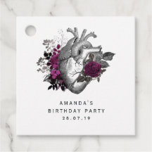 Whimsical Gothic Vintages Blumenherz