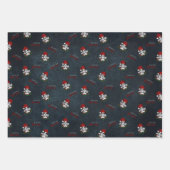 Whimsical Gothic Weihnachten Weihnachten Geschenkpapier Set (Vorderseite 3)