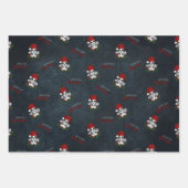 Whimsical Gothic Weihnachten Weihnachten Geschenkpapier Set (Vorderseite 2)