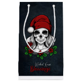 Whimsical Gothic Weihnachten Weihnachten Kleine Geschenktüte (Vorderseite)
