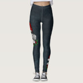 Whimsical Gothic Weihnachten Weihnachten Leggings (Vorderseite)