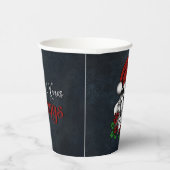 Whimsical Gothic Weihnachten Weihnachten Pappbecher (Rechts)