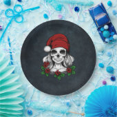 Whimsical Gothic Weihnachten Weihnachten Pappteller (Party)