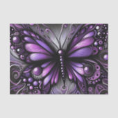 Whimsical Gothmets Lila Decoupage Seidenpapier (Vorderseite)