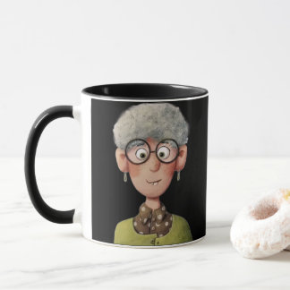 Whimsical Grandma – Kind Ones Vintage Elegance Mug Tasse