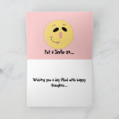 Whimsical Grapefruit Geburtstag Karte (Innenseite)