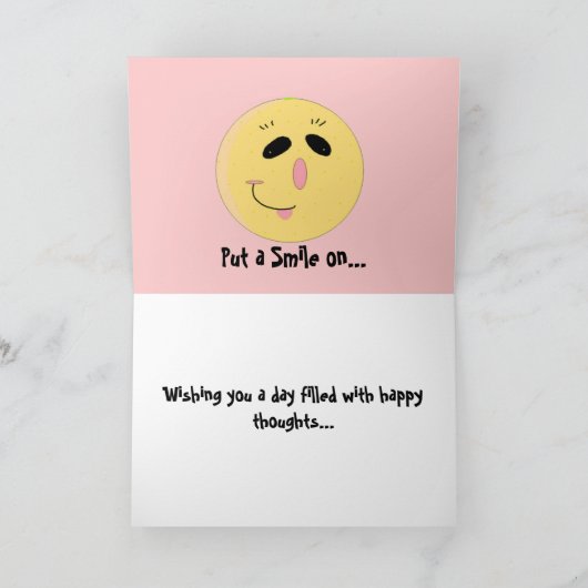 Whimsical Grapefruit Geburtstag Karte (Innenseite)