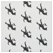 Whimsical Great Dane Stoff (Muster)