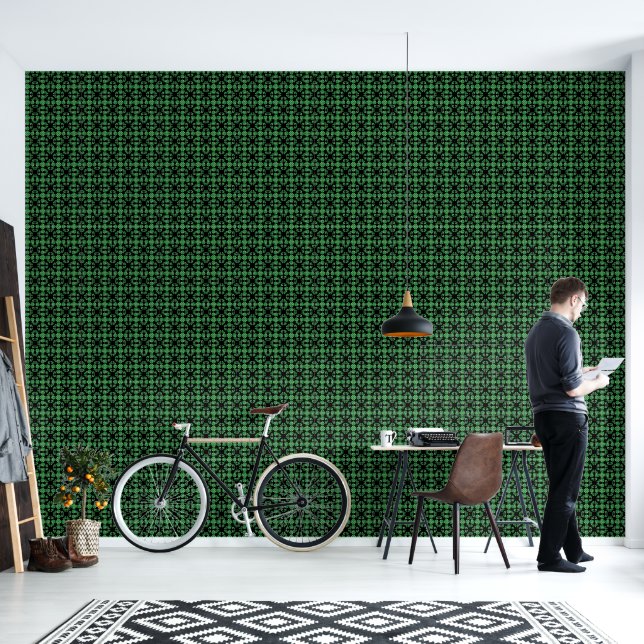 Whimsical Great Dane Wallpaper Tapete (Wohnbereich)
