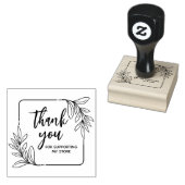 Whimsical Greenery Handmade Vielen Dank Gummistempel (Stempel)