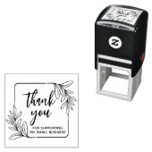 Whimsical Greenery Handmade Vielen Dank Permastempel (Beispiel)