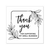 Whimsical Greenery Handmade Vielen Dank Permastempel (Design)