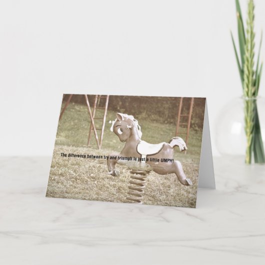 WHIMSICAL Grußkarte Dankeskarte (Vorderseite)