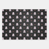 Whimsical Halloween Candy and Skulls Geschenkpapier Set (Vorderseite 3)