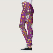 Whimsical Halloween Designs auf lila Leggings (Links)
