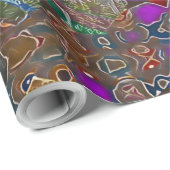 Whimsical Halloween Dreams Geschenkpapier (Rolleneckpunkt)