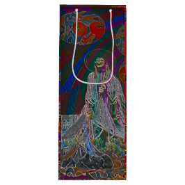 Whimsical Halloween Dreams Geschenktüte Für Weinflaschen