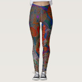 Whimsical Halloween Dreams Leggings (Vorderseite)