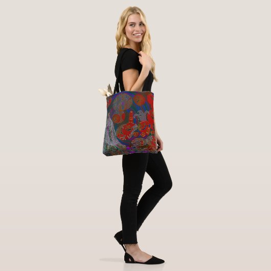Whimsical Halloween Dreams Tasche (Am Model)