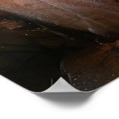 Whimsical Halloween Fairy mit Pumpkin Fantasy Art Poster (Ecke)